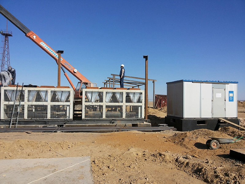 Industrial Cooling Equipment for Concrete